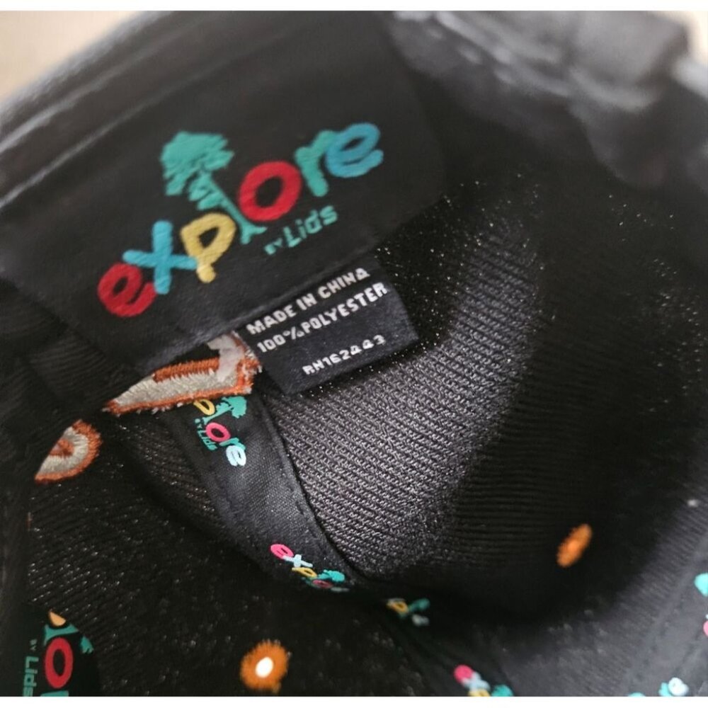 Explore Youth Tiger Snapback Hat - Black - Picture 9 of 9
